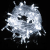 Панно светодиодное «Сосульки» (100x33см, 78LED, IP44, уличное) белый