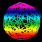 Светодиодная гирлянда «Шарики из ниток» (20LED, d6см, 4м) разноцветная